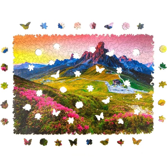 UNIDRAGON - Mountain (43 x 30 cm,Größe L) Holzpuzzle - 500 Teile-/bilder/big/91911060_2.jpg