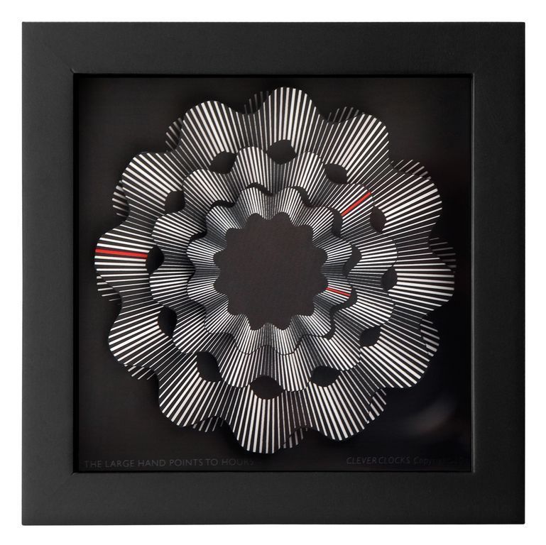 CleverClocks - moderne dekorative Design-Tischuhr/Wanduhr White Ribbon-/bilder/big/CC-Ribbon-weiss-web.jpg