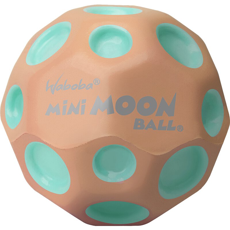 Waboba 3250608  Moon BALL MINI – am Höchsten Springender Gummiball –-/bilder/big/waboba-moon-mini-ball-extreme-bouncing-springball-sprungball-orange-mint.jpg