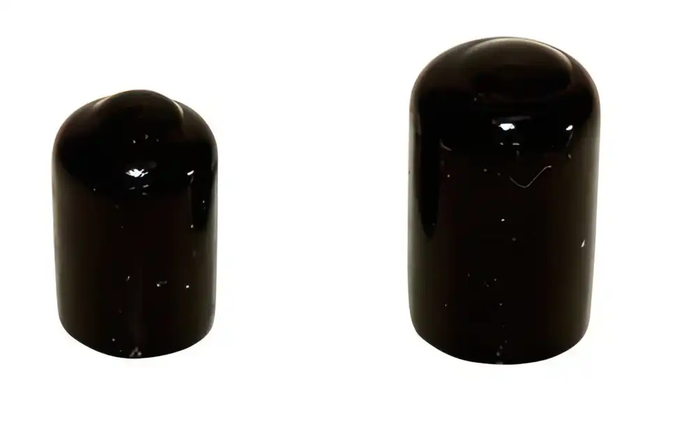 Endkappe weich (PVC) 5 mm (Innendurchmesser) - schwarz für PEK5 5 mm als Schutzkappe und Kantenschutz