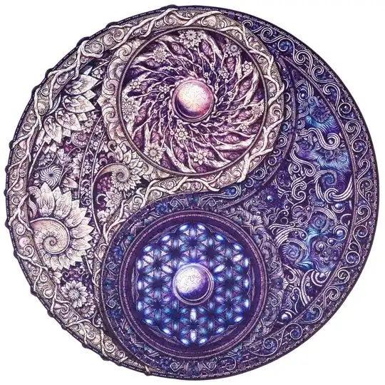 UNIDRAGON - Mandala der übergreifenden Gegensätze 200 Teile