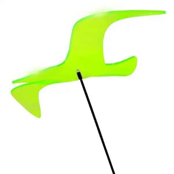 Elliot Lichtzauber - Sonnenfänger Sonnenfänger Lichtzauber - Vogel ""Wing"" mini 5 cm inkl. 20 cm Stab mini 5 cm inkl. 20 cm Stab grün