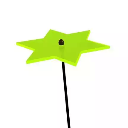 Elliot Lichtzauber - Sonnenfänger 1019141  Stern klein 12 cm grün 