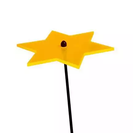 Elliot Lichtzauber - Sonnenfänger Stern Magic 30 cm orange 