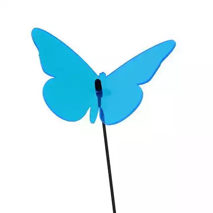 11111Elliot Lichtzauber - Sonnenfänger Schmetterling Magic Superior 50 cm blau